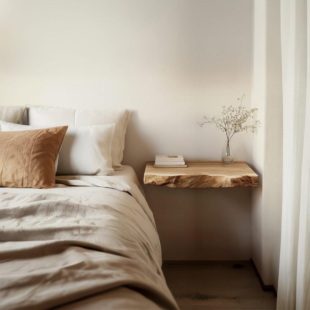 Floating Small Nightstand