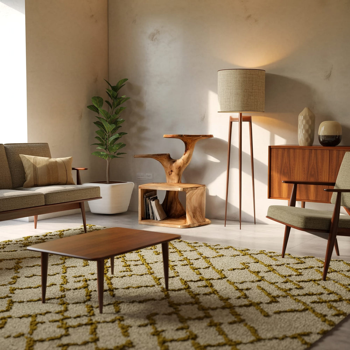 Mid Century Modern Side Table