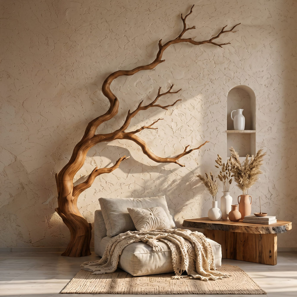Contemporary Sculptural Branch Wall Art