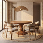 Modern Pedestal Dining Table