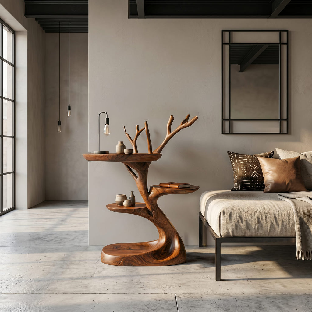 Tree Solid Nightstand