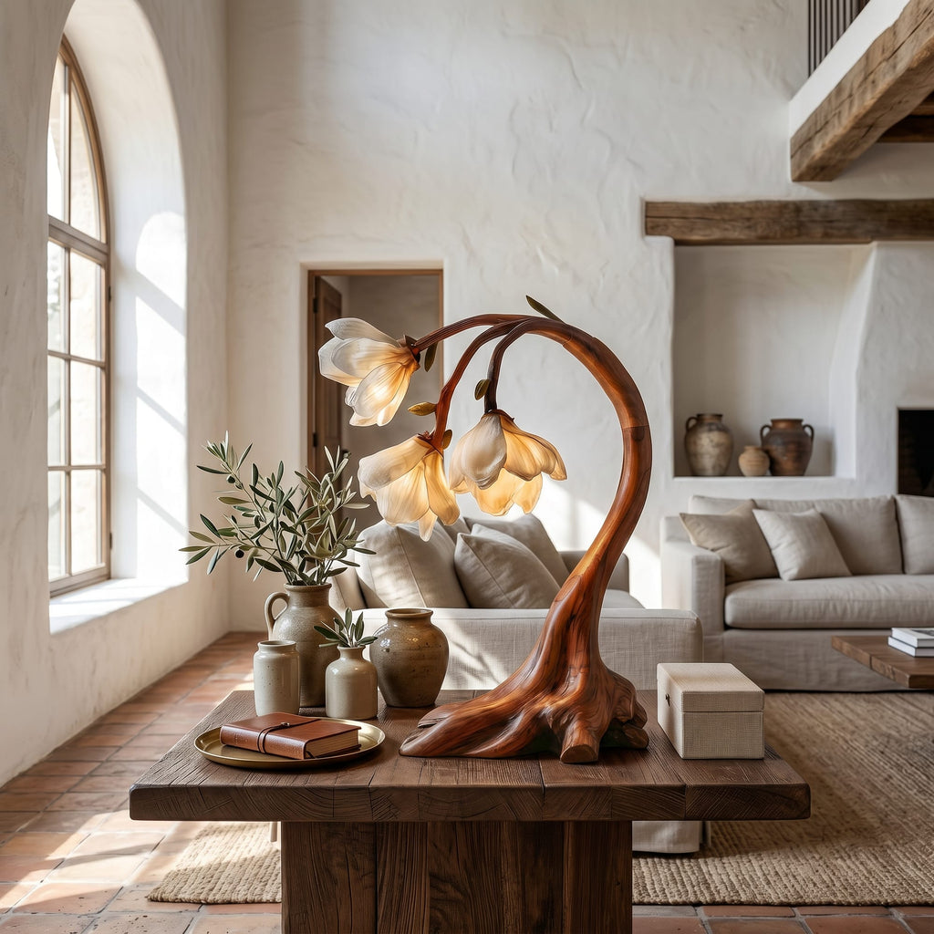 Sculptural Driftwood Nightstand