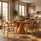 Organic Round Dining Table