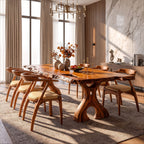 Irregular Edge Dining Table