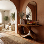 Modern Minimal Narrow Console Table