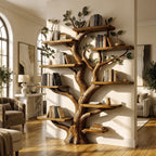 Solid Study Tree Bookshelf