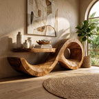 Wave Sofa Console Table