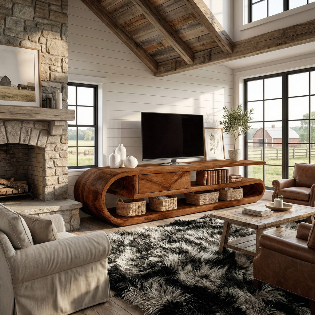 Contemporary Entertainment TV Cabinet