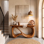 Minimal Loop Console Table