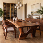 Sculptural Curved Kitchen Dining Table