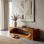 Built-in Storage Solid Wall Shelf