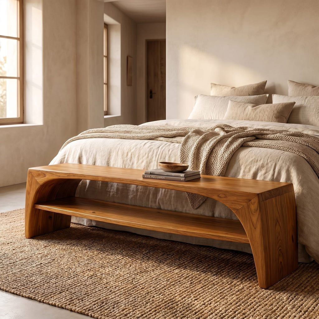 Live Edge Timber Wall Shelf