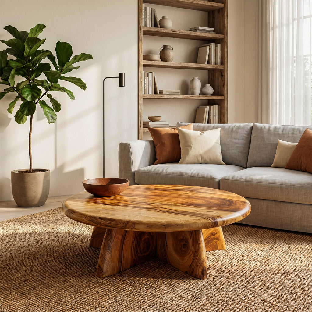 Solid Stump Coffee Table