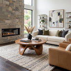 Round Live Edge Coffee Table