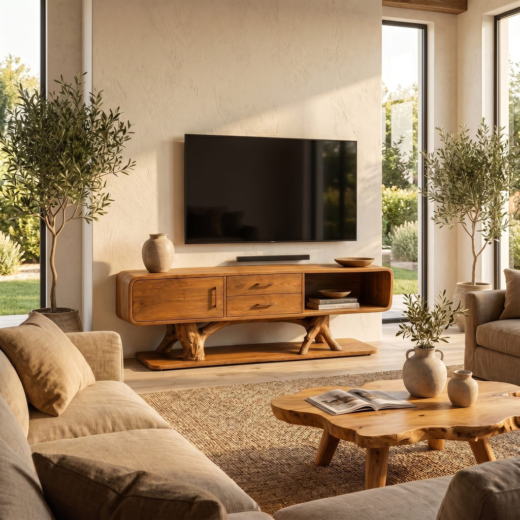 Organic Drawers TV Cabinet