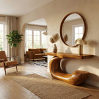 Artistic Abstract Console Table