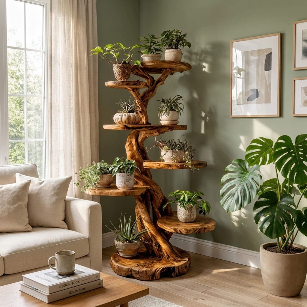 Tree Shelf Plant Stand