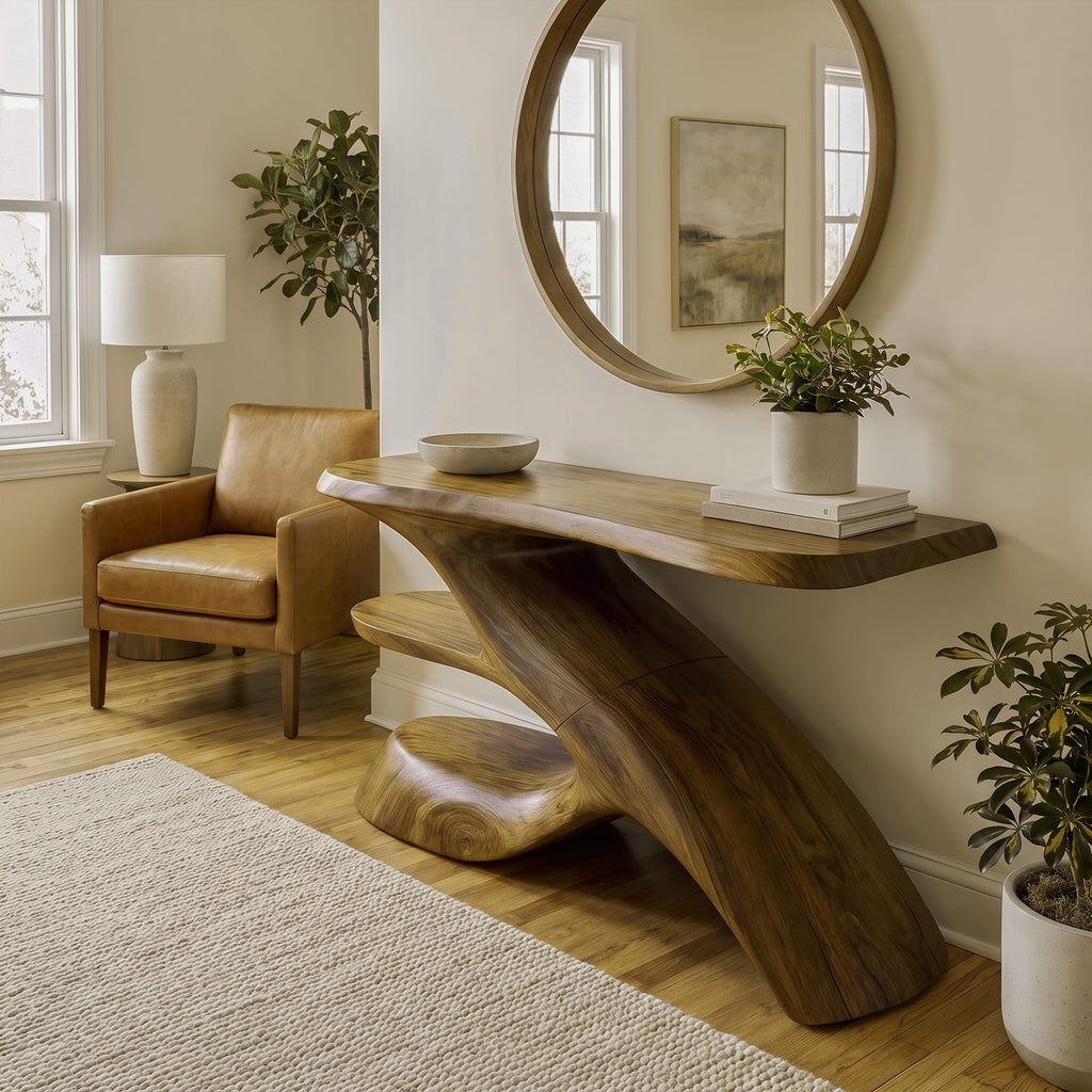 Solid Console Table
