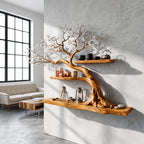 Floating Cozy Tree Bookshelf