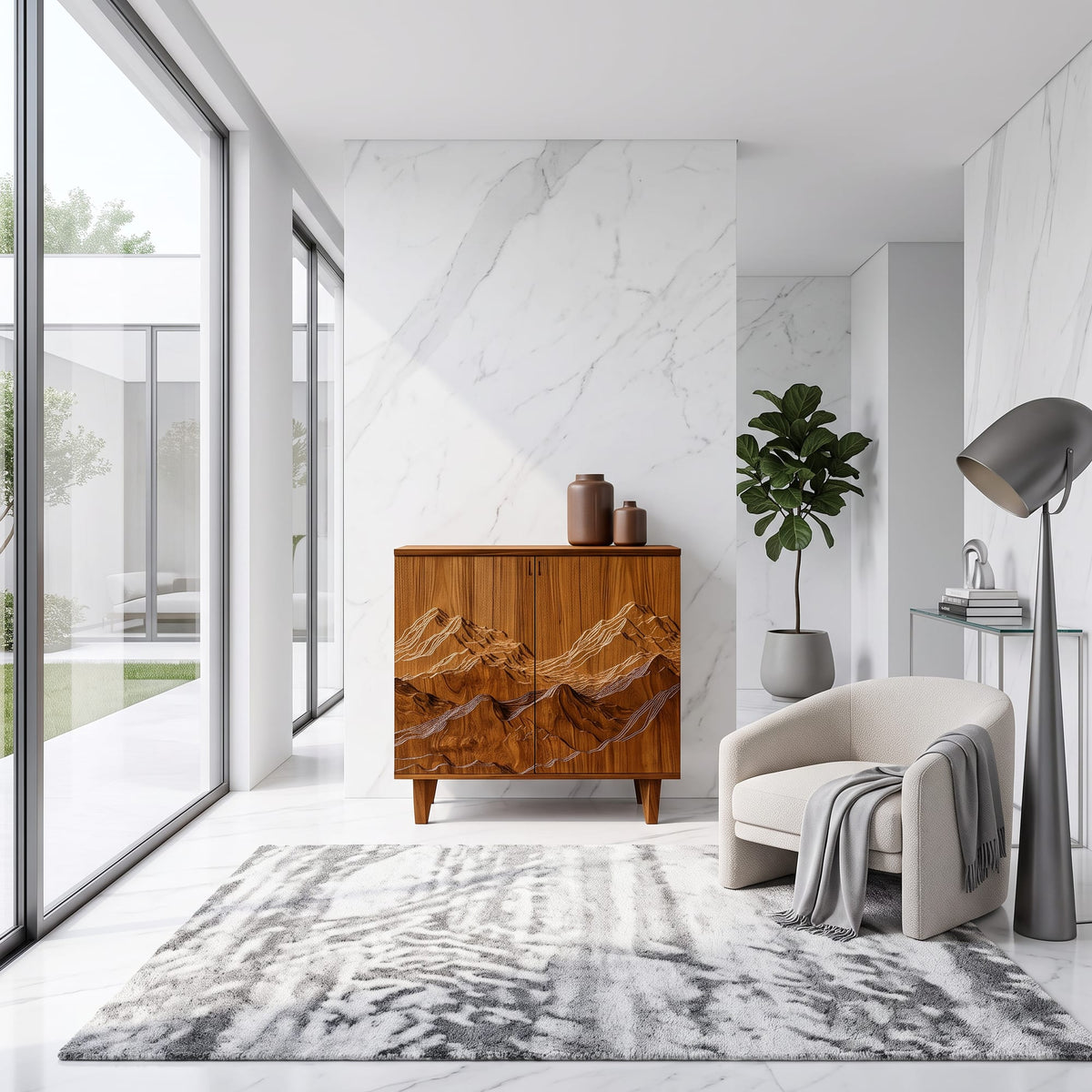 Organic Side Sideboard
