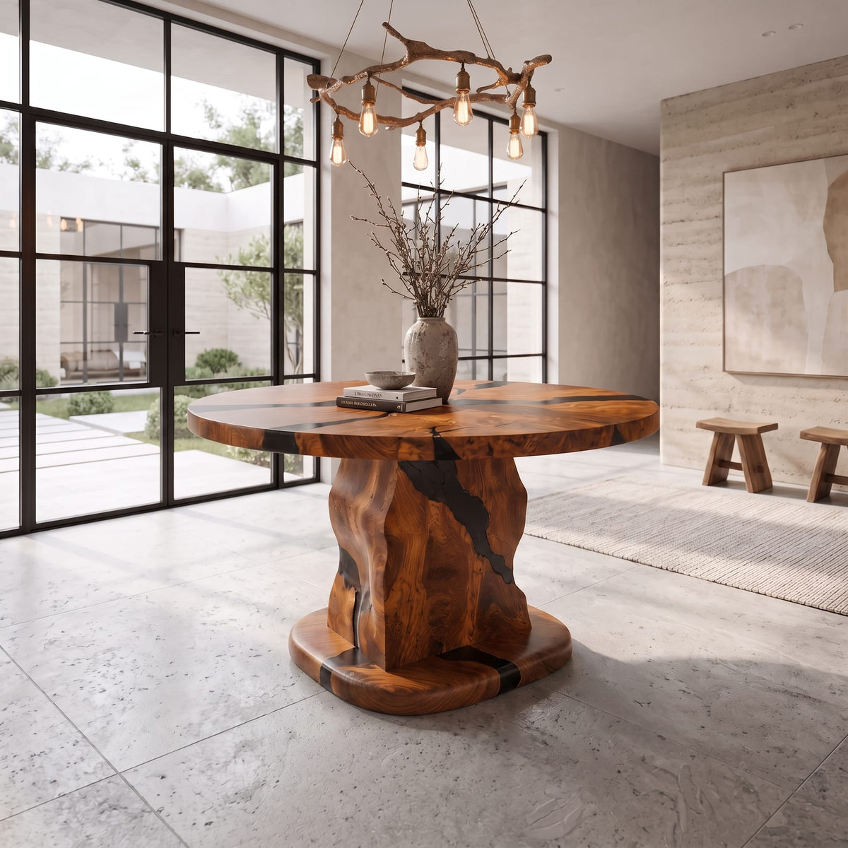 Foyer Solid Side Table