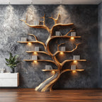 Shelf Mounted Tree Bookshelf