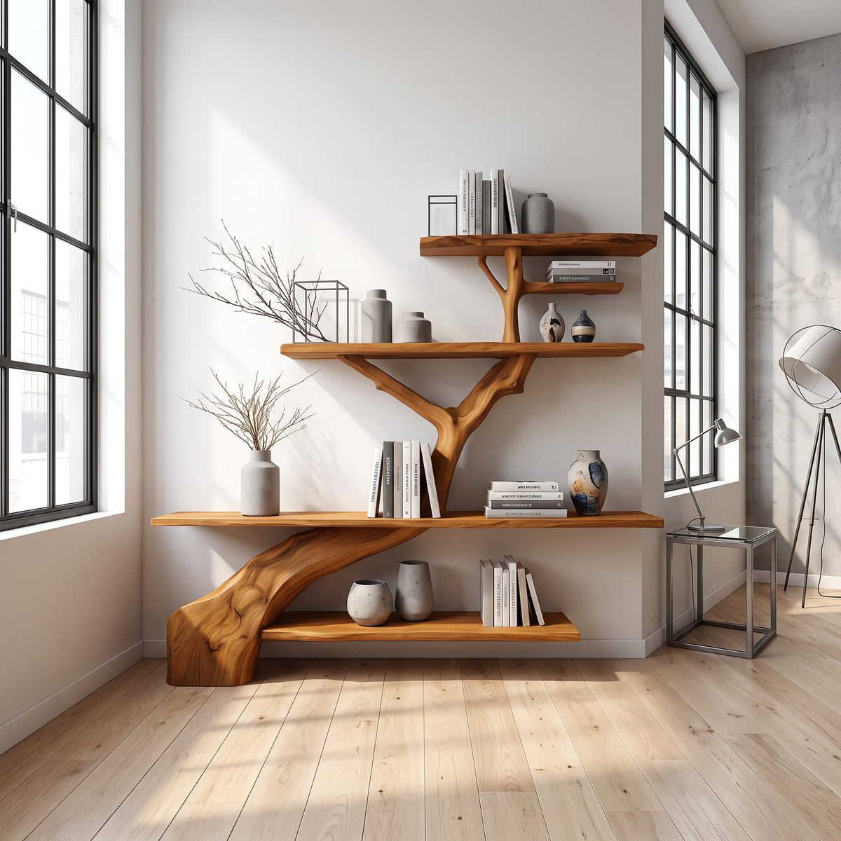 Shelf Entry Tree Bookshelf