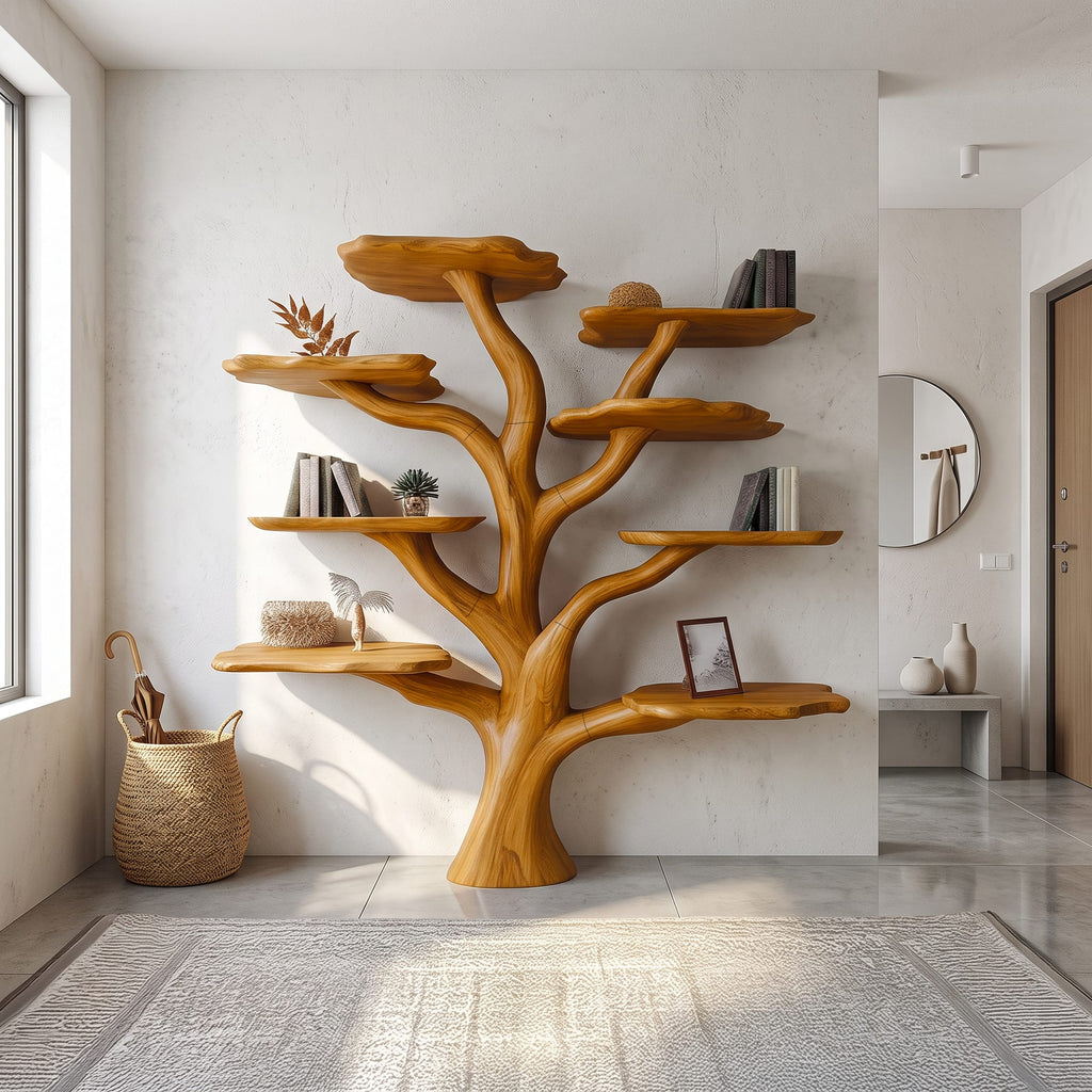 Mushroom Floating Bookshelf