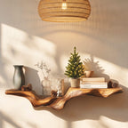 Flowing Form Floating Shelf