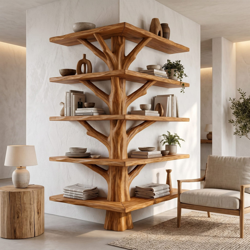 Organic Study Tree Bookshelf