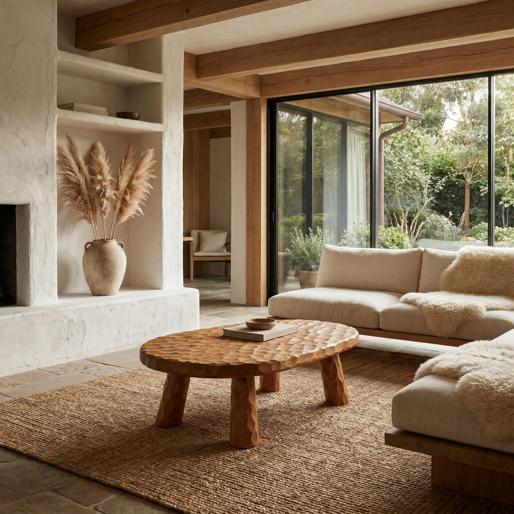 Solid Chunky Coffee Table
