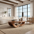 Organic Curved Lounge Coffee Table