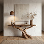 Nature Live Edge Console Table