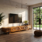 Solid Nature-inspired TV Cabinet
