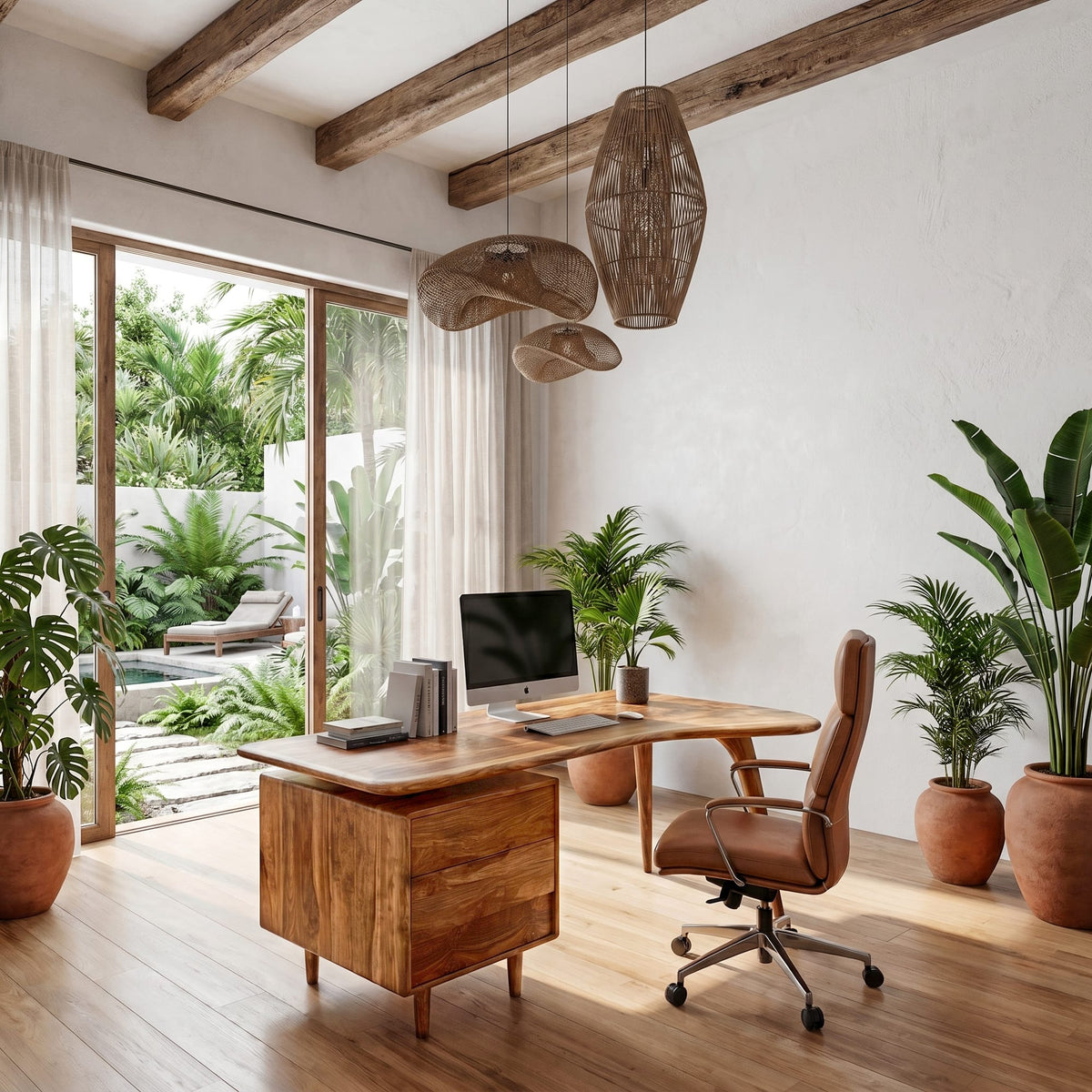 Organic Integrated Desk