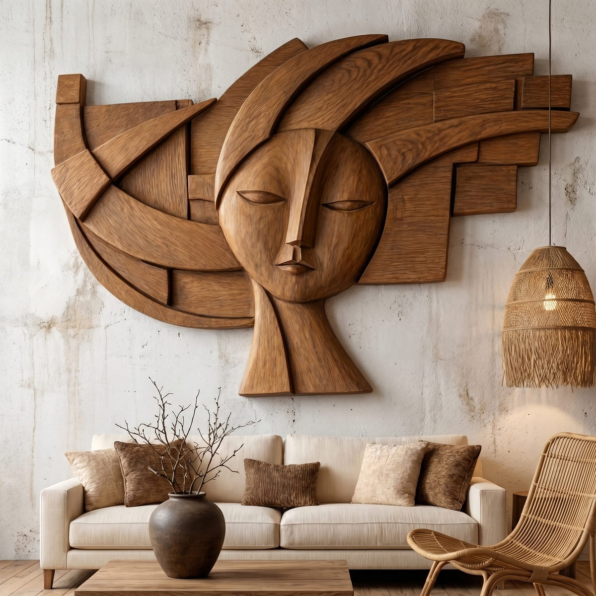 Abstract Tribal Wall Art
