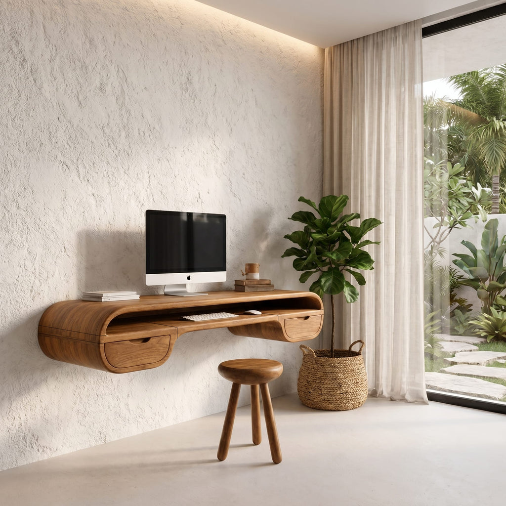 Floating Contemporary Desk