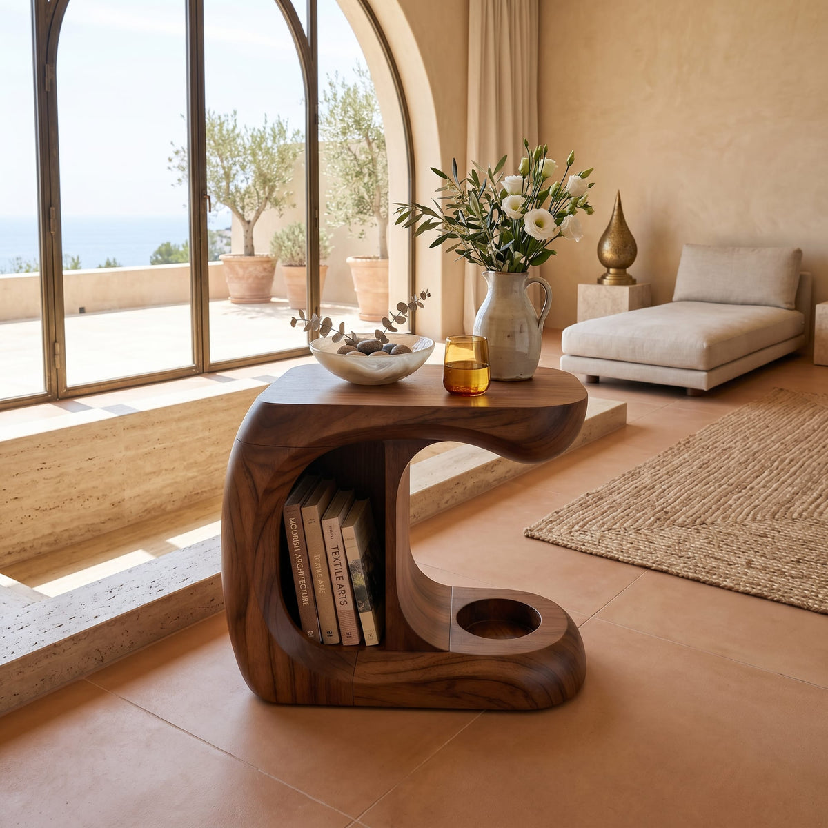 Curved Minimal Nightstand