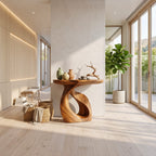 Organic Hallway Console Table