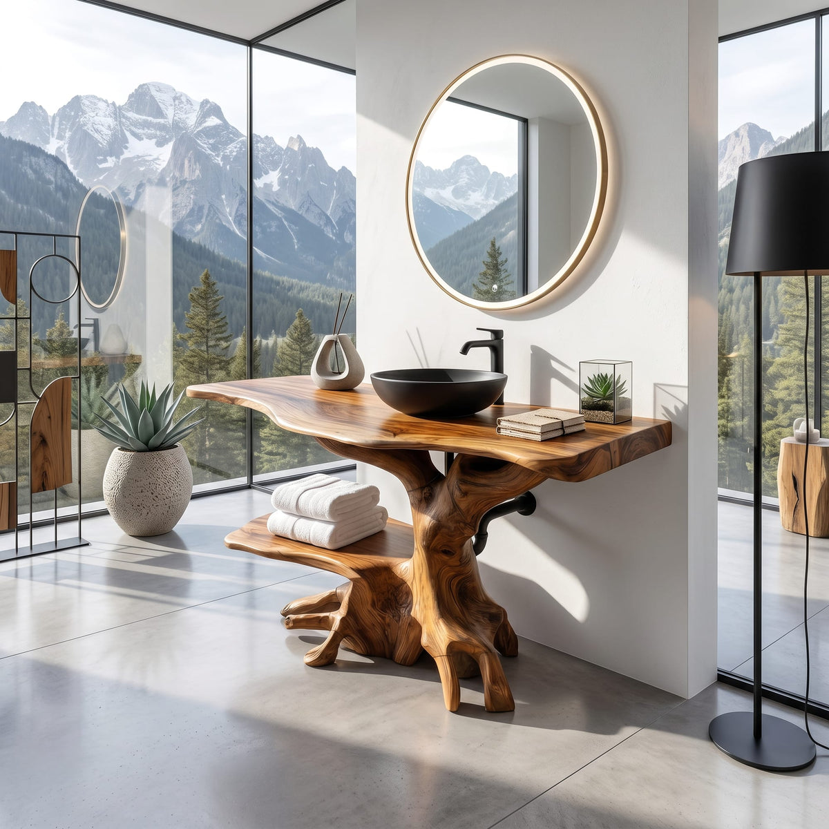 Live Edge Single Vanity