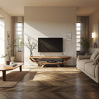 Live Edge Organic TV Cabinet