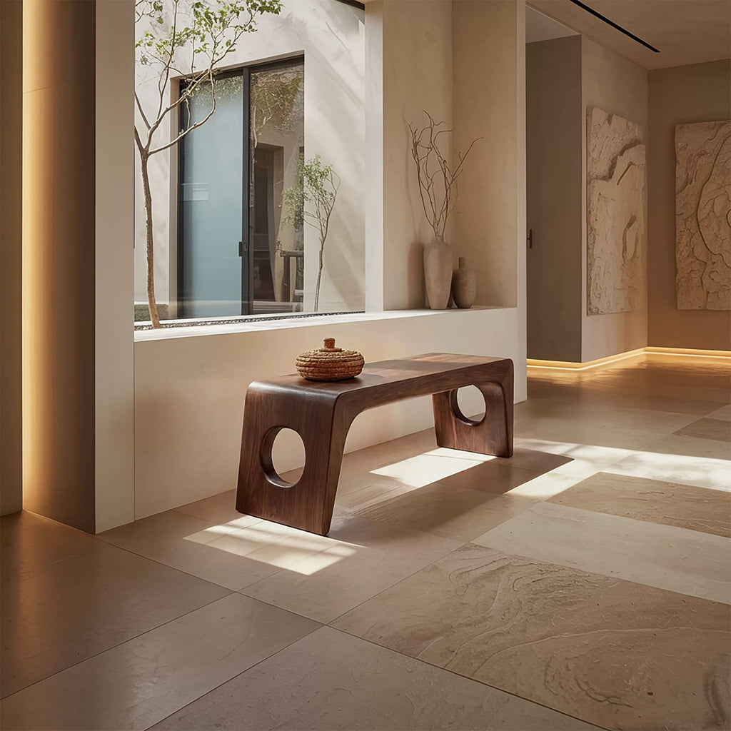 Sculptural Minimal Bench