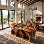 Pumpkin Live Edge Console Table
