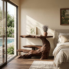 Black Coffee Console Table