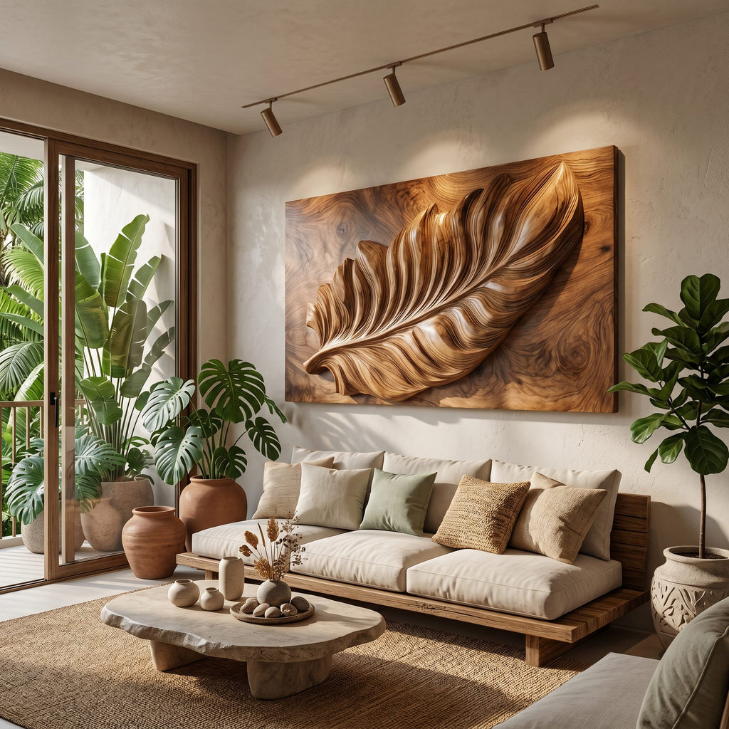 Nature Carved Wall Art