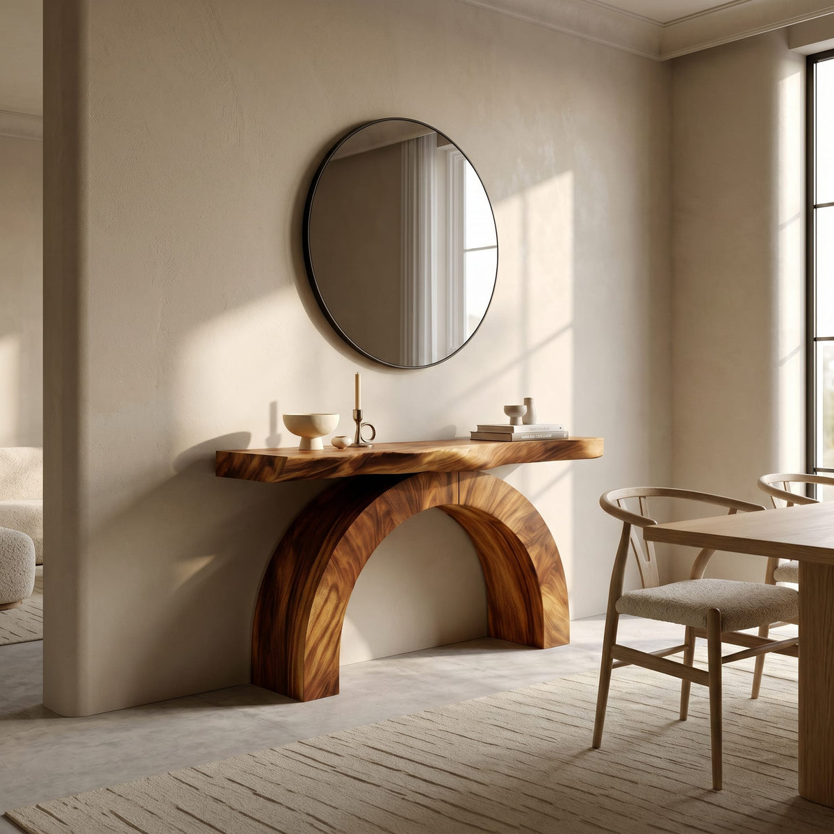 Arched Modern Console Table