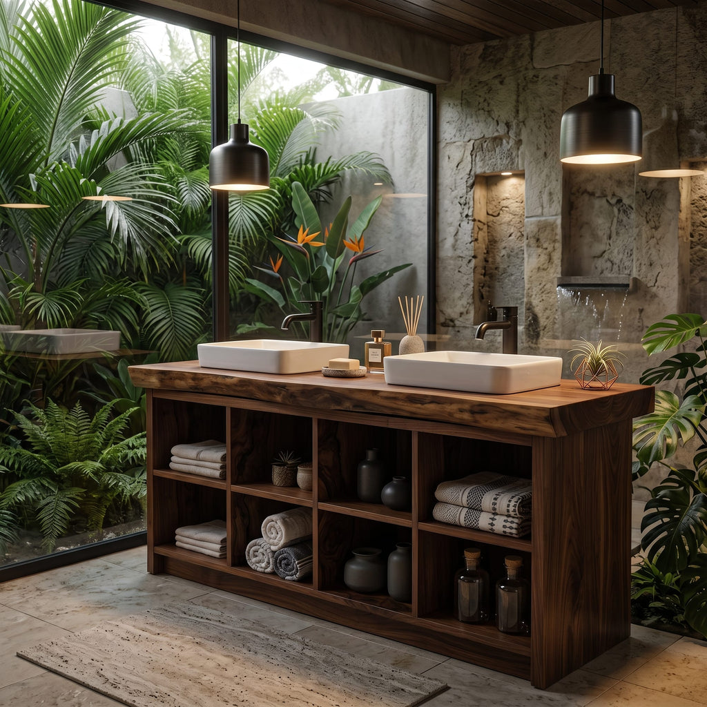 Double Solid Vanity