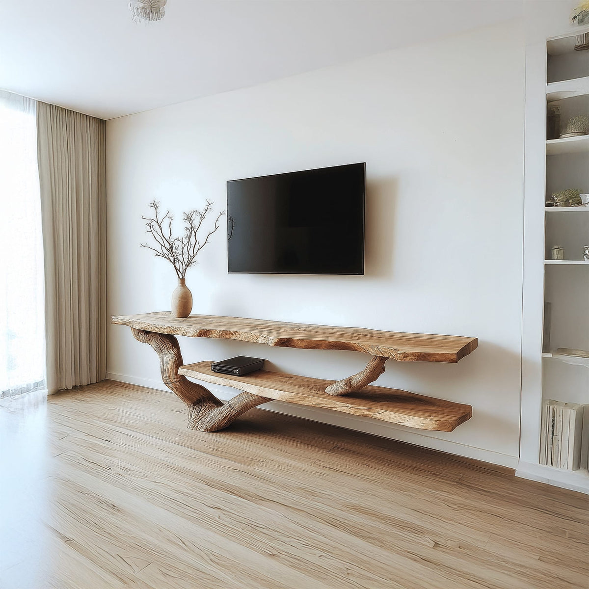 Live Edge Console Table