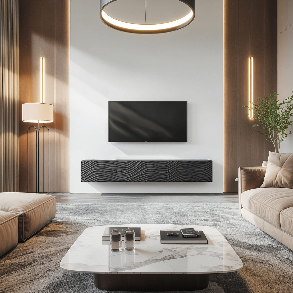 Floating Entertainment TV Cabinet