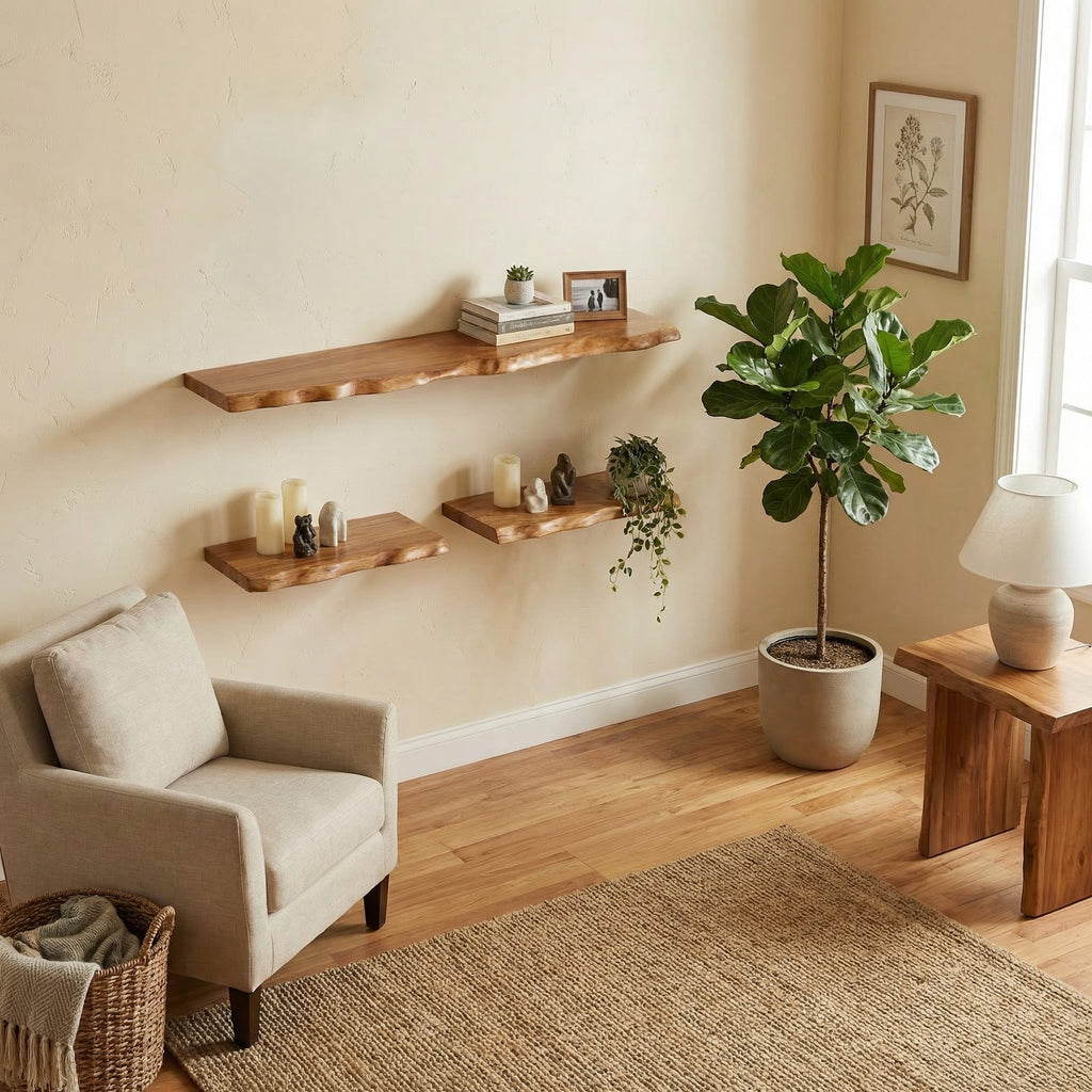 Minimal Modern Floating Shelf